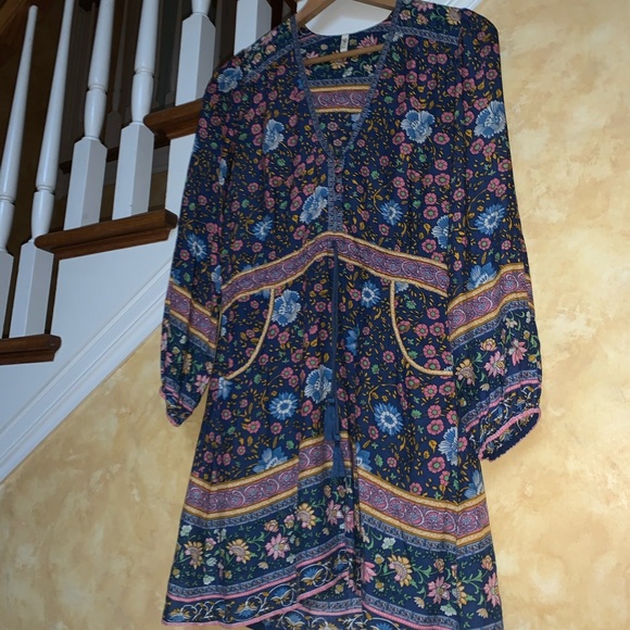 SOLD Spell & Gypsy Folktown Play Dress XS - Picture 6 of 8